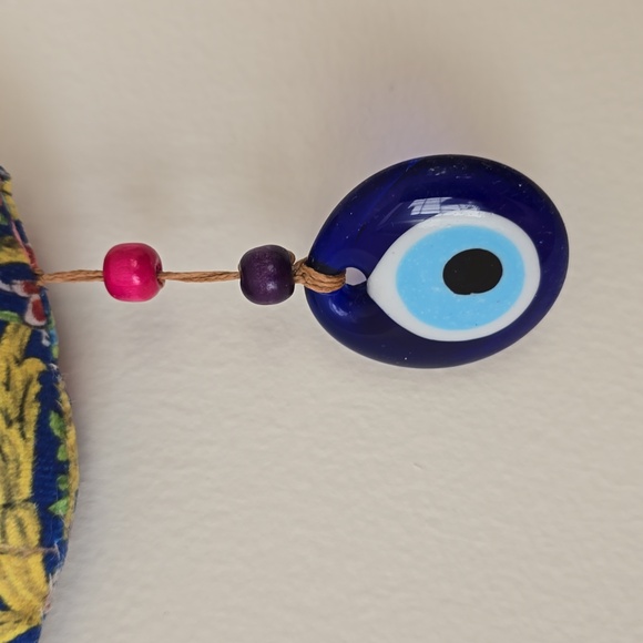 Wall Decorating Amen Bird Blue Evil eyes 12"×5" - Picture 5 of 8